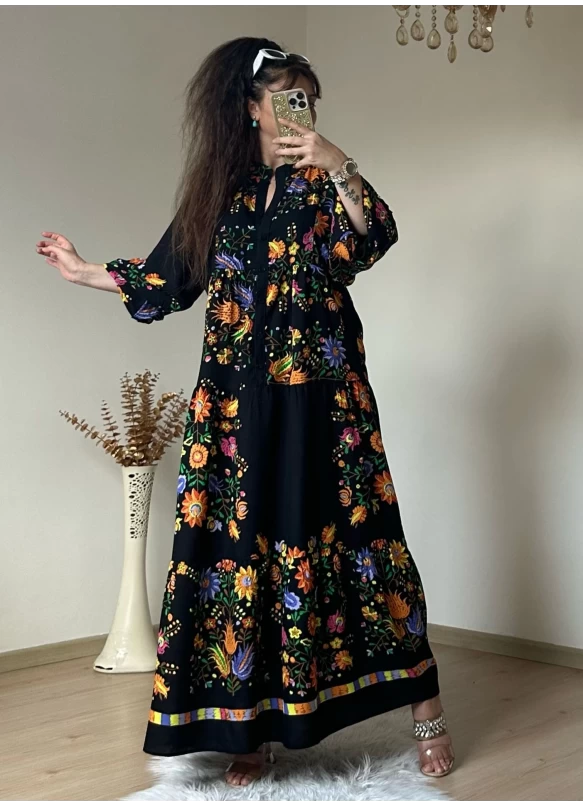 Bahar Elbise Siyah