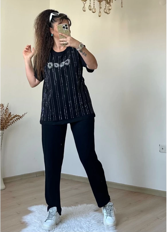 Coco Taşlı Takım