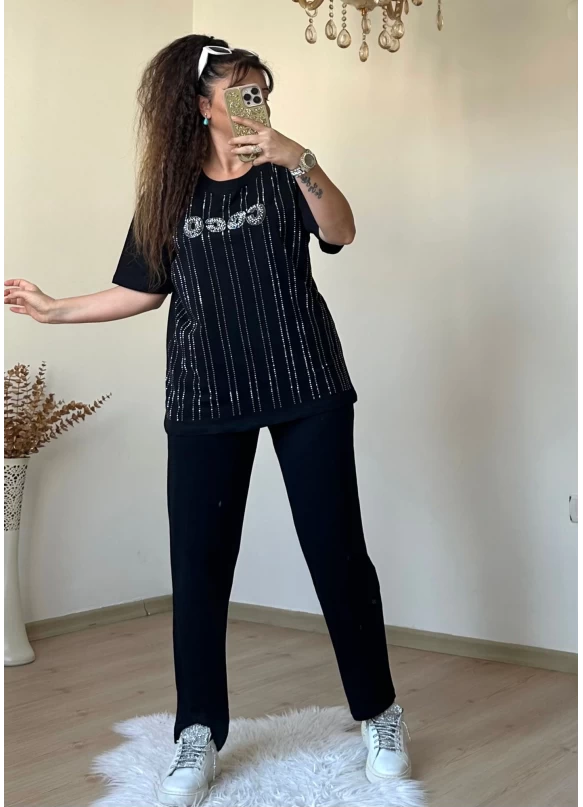 Coco Taşlı Takım