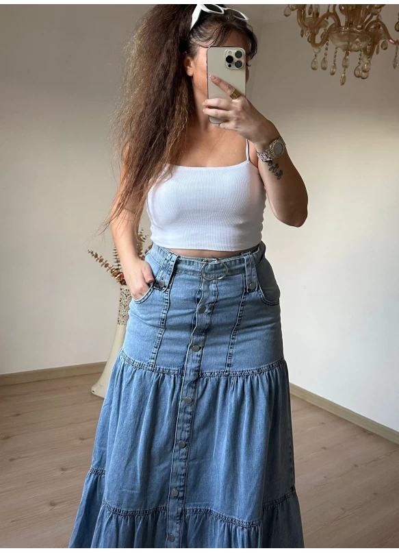 Mavi Kot Etek