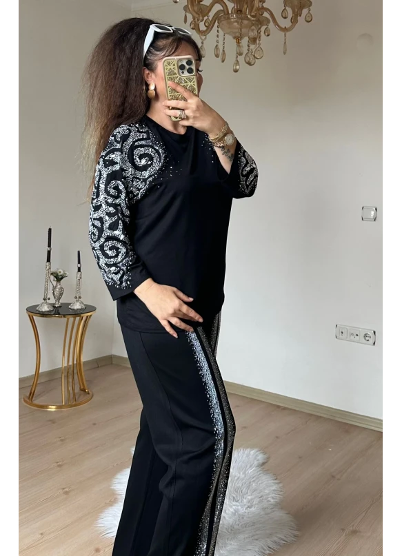 Omuz Full Taşlı Takım