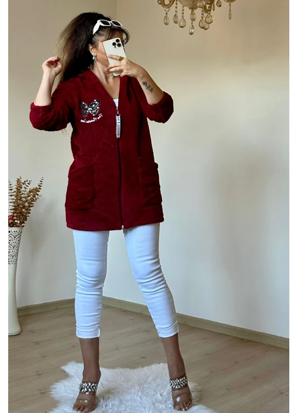 Pullu Kelebek Pelus Mont Bordo