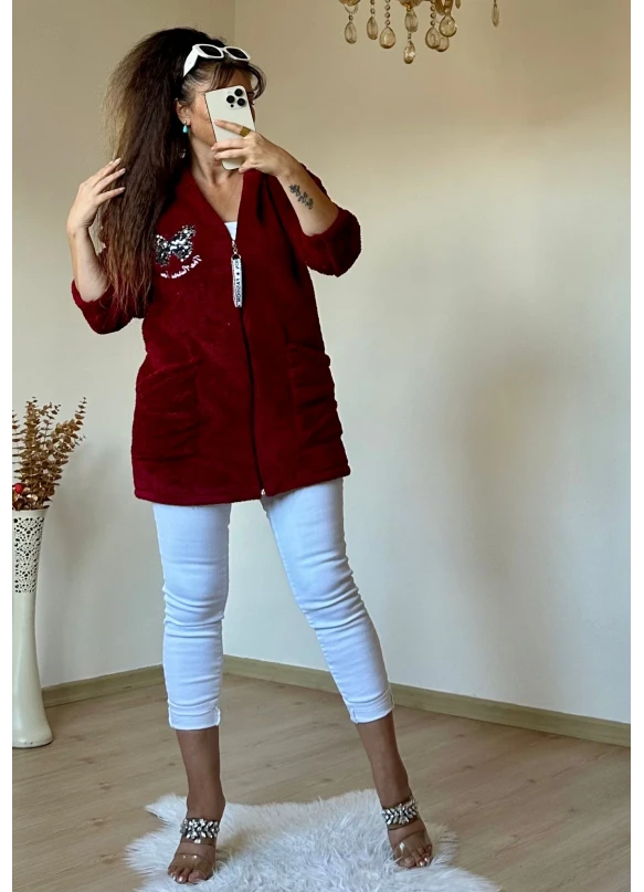 Pullu Kelebek Pelus Mont Bordo