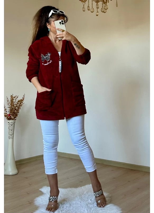 Pullu Kelebek Pelus Mont Bordo