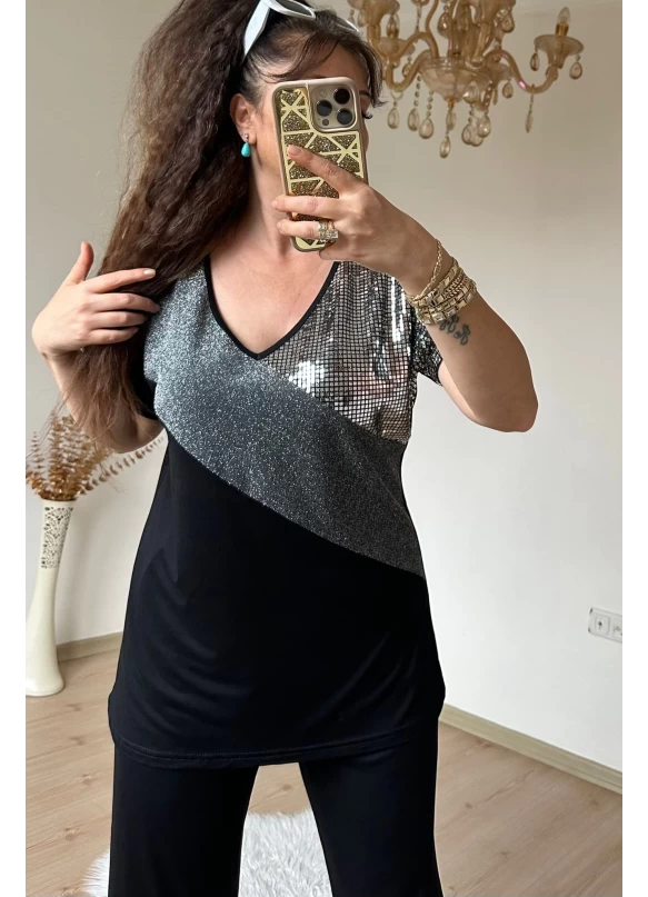 Simli Çapraz Detaylı Takım