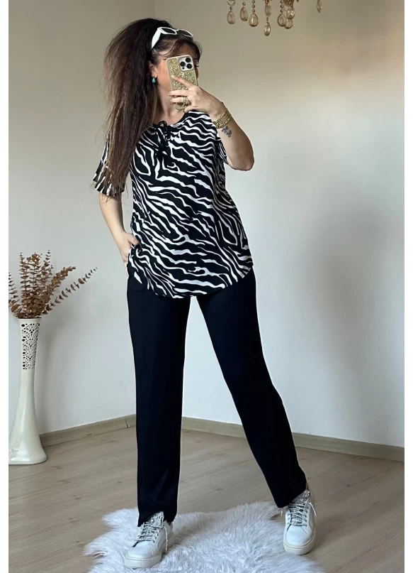Yaka Bağlamalı Zebra Takım