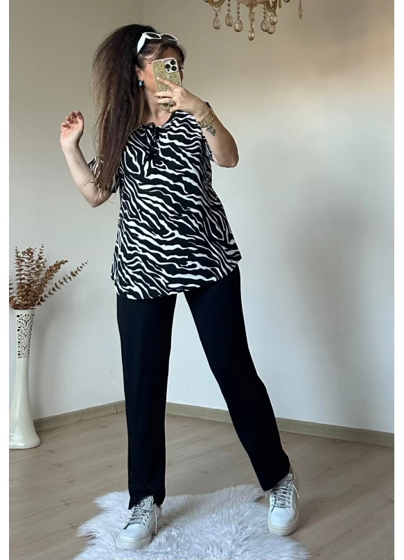 Yaka Bağlamalı Zebra Takım