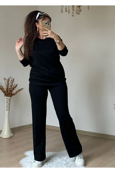 Düz Spor Takım Siyah