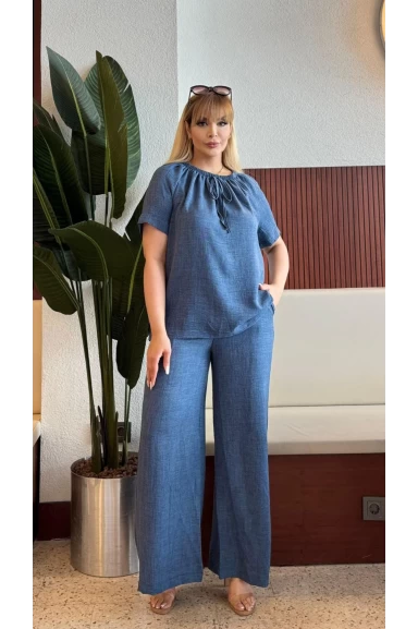 Madonna Yaka Mavi Takım