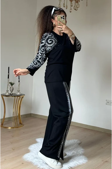 Omuz Full Taşlı Takım