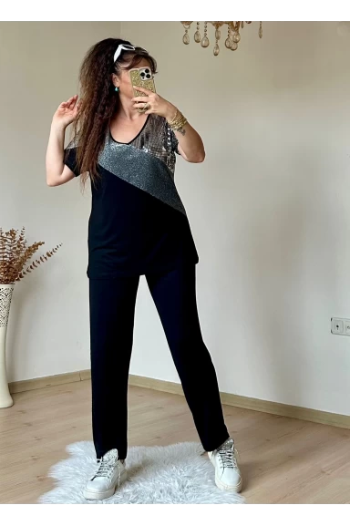 Simli Çapraz Detaylı Takım