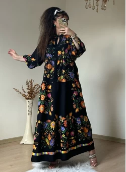 Bahar Elbise Siyah
