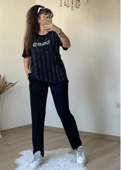 Coco Taşlı Takım