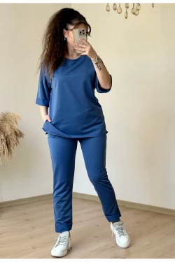 Duble Paça Takım Mavi
