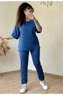 Duble Paça Takım Mavi