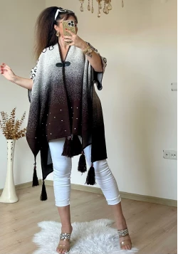 Kahve Taşlı Panço