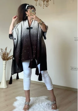 Kahve Taşlı Panço