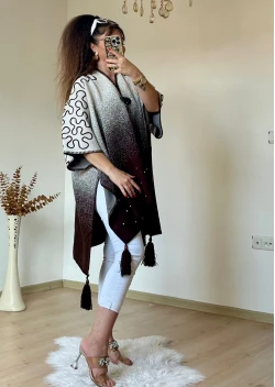 Kahve Taşlı Panço