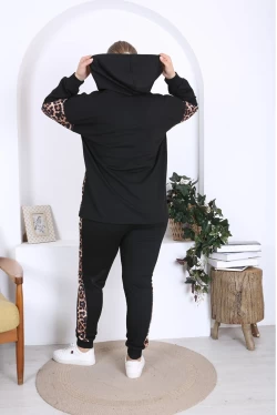 Kapşonlu Leopar Takım