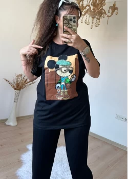 Karakter Baskılı Taşlı Takım