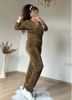 Kendinden Simli Takım Gold