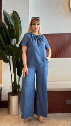 Madonna Yaka Mavi Takım