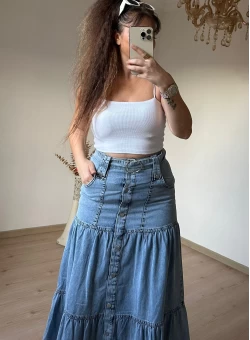 Mavi Kot Etek