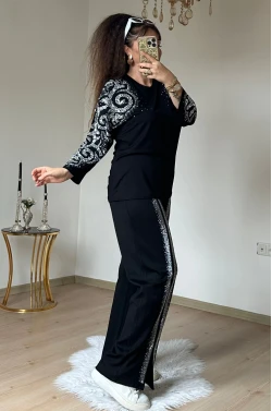 Omuz Full Taşlı Takım