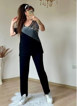 Simli Çapraz Detaylı Takım
