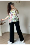 Kilim Desen Triko Takım