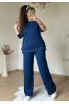 Bol Paça Çıtçıtlı Takım Mavi