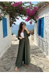 Bel Bağcıklı Tunık Takım Haki