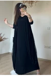 File Yelekli Elbise Takım