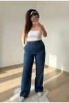 Bel Kemerli Kot Pantalon