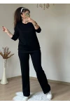 Düz Spor Takım Siyah