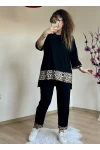 Leopar Şeritli Kapri Takım