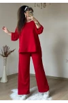 Yan Yırtmaçlı Spor Takım Kırmızı