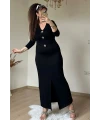 Deniz Yıldızı Elbıse Siyah
