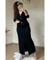 Deniz Yıldızı Elbıse Siyah