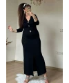 Deniz Yıldızı Elbıse Siyah