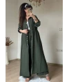 Bel Bağcıklı Tunık Takım Haki