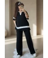 Gömlek Yaka Beyaz Şerıtlı Takım