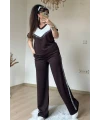 Ön Piramıt Taşlı Takım Kahve