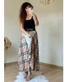 Anvelop Kesim Kemerli Etek