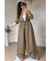 Bel Bağcıklı Tunık Takım Kumbeji