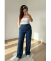 Bel Kemerli Kot Pantalon
