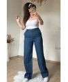 Bel Kemerli Kot Pantalon