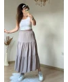 Düz Bej Etek
