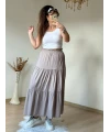Düz Bej Etek