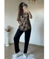 Yaka Bağlamalı Leopar Takım